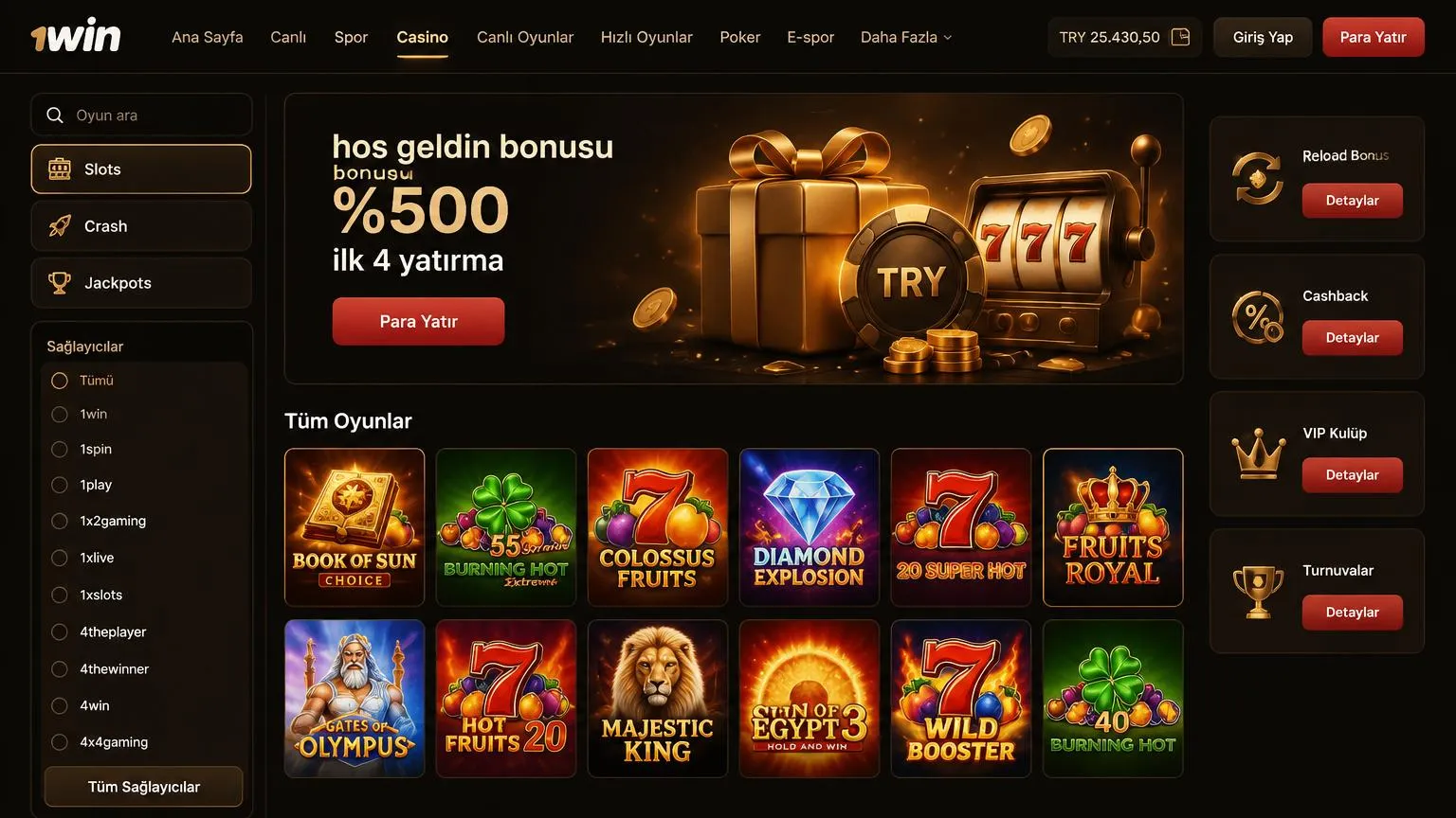 1Win nedir: lisans, kuruluş yılı ve oyun kütüphanesi büyüklüğü
